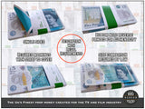 realistic prop money pounds £5 fake money cash 