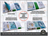 realistic prop money pounds £5 fake money cash