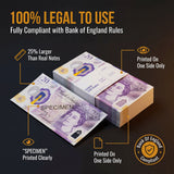 £2000 PROP MONEY STACK  / 20 POUND NOTES / NEW STYLE 2020 - PRESENT EDITION
