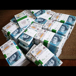 realistic prop money pounds £5 fake money cash