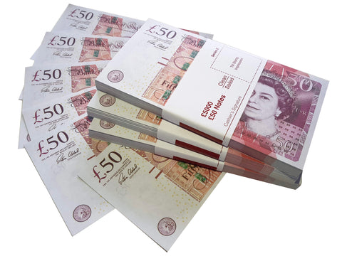 £15,000 PROP MONEY STACK / £50 NOTES / 2011 - 2022 EDITION