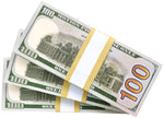 realistic prop money new style $100 dollar bills