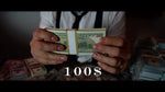 prop money old style 100 dollar bills