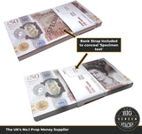 £5,000 PROP MONEY STACK / £50 NOTES / 2021 - PRESENT EDITION