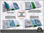 realistic prop money pounds £5 fake money cash 