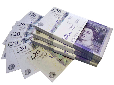 £6,000 Prop Money Bundle / £20 Notes / 2007 - 2021 Edition